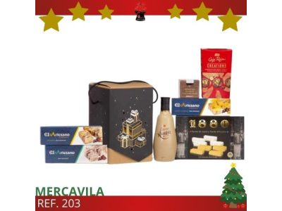 Detalles Especiales de Cesta de Navidad REF. 203