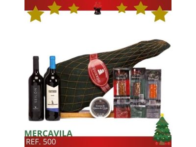 Cajas Jamoneras de Navidad REF. 500