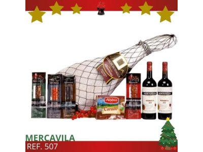 Cajas Jamoneras de Navidad REF. 507