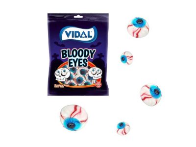 Ojo Rellenos de Gelatina Bloody Eyes Golosinas Vidal x14