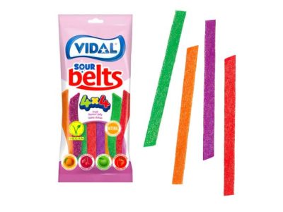 Lenguas de Colores Recubiertas de Azúcar Golosinas Vidal x14