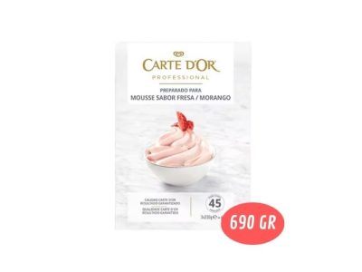 Preparado Mousse Sabor Fresa Morango Carte Dor 