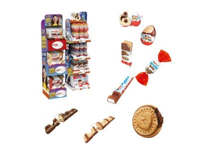 Expositor Combo Kids & Snacks de Kinder Chocolate 