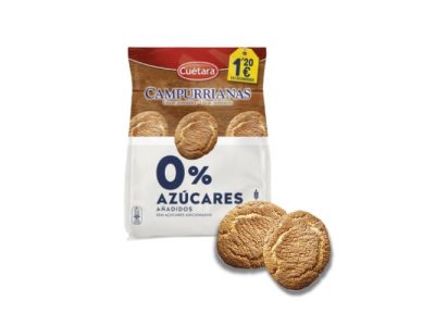 Galletas de Cereales Campurrianas 0% Azúcares de Cuétara x7