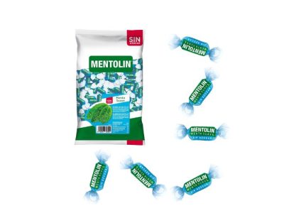 Caramelos Mentolin Sabor Menta Suave Sin Azúcar 1 kg