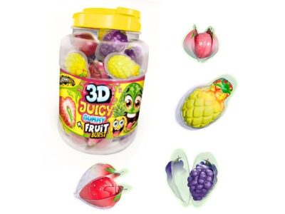 Frutas de Gominola 3D Juicy Gummy Fruit Burst 