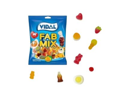 Fab Mix Brillo Golosinas Vidal x14